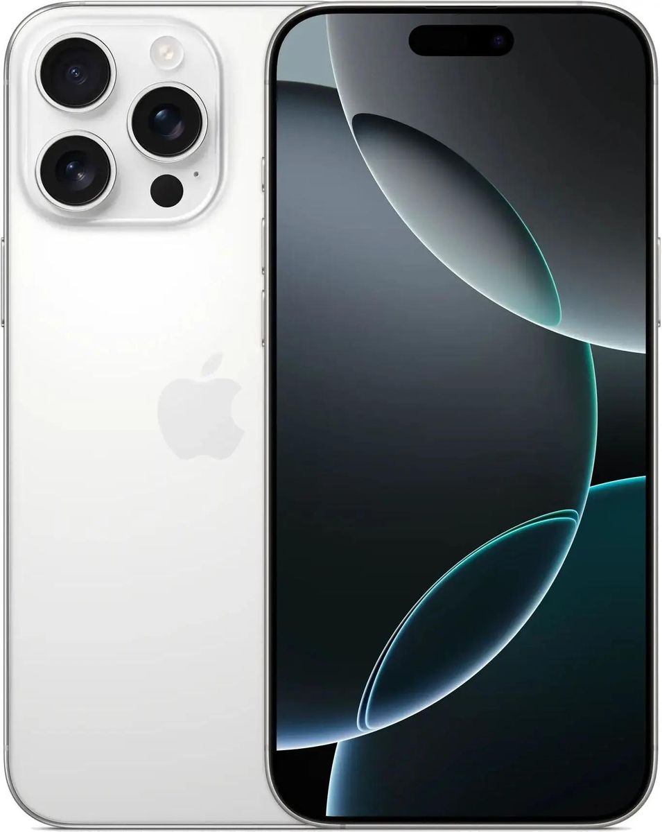 Смартфон Apple iPhone 16 Pro Max 256Gb,  A3295,  белый титан