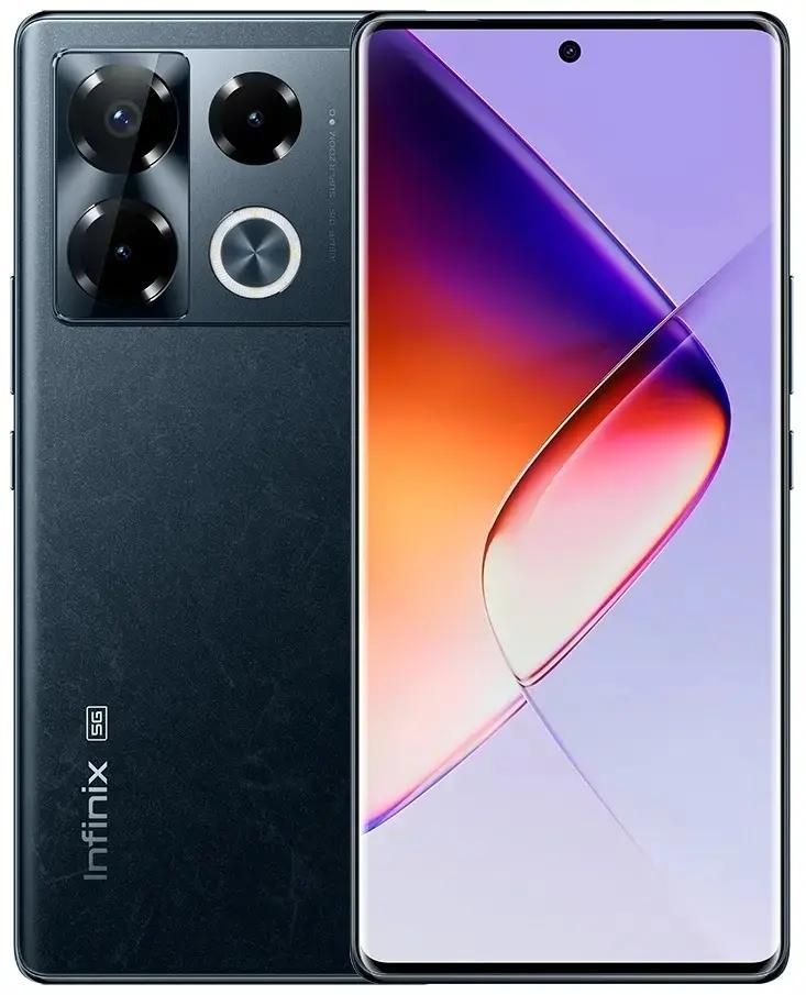Смартфон INFINIX Note 40 Pro+ 5G 12/256Gb,  X6851B,  черный