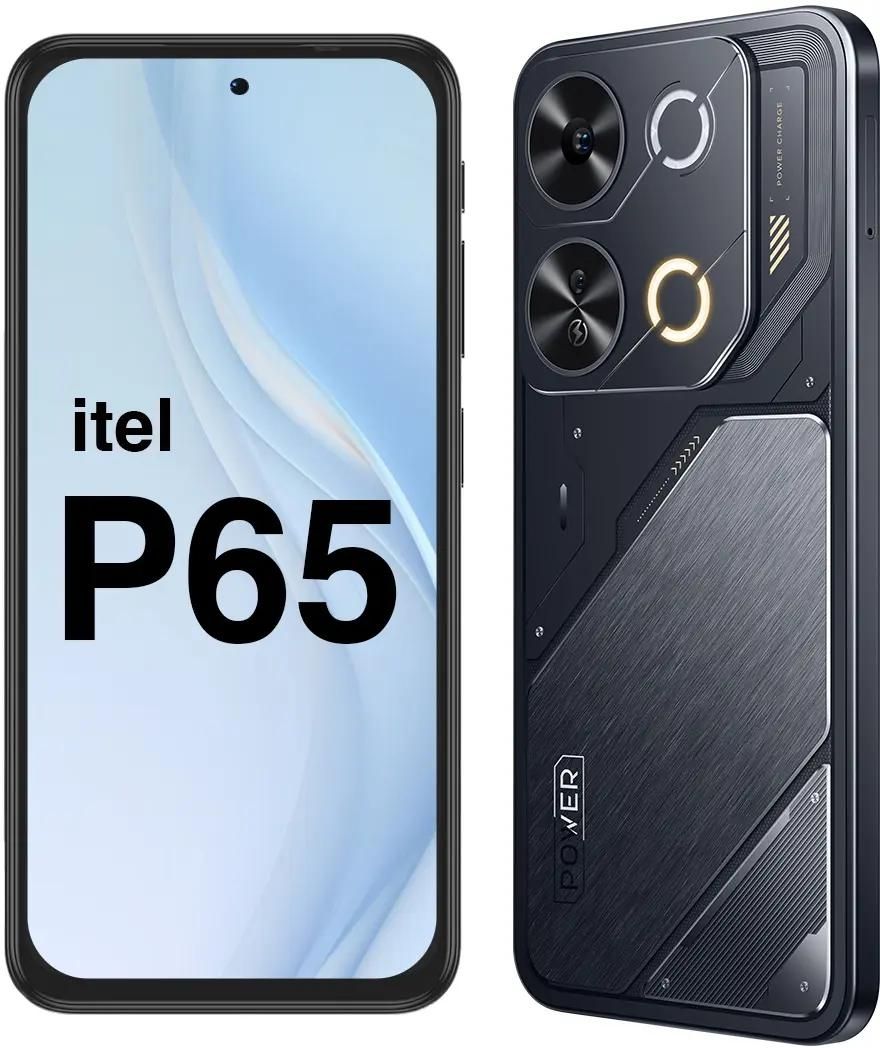 Смартфон ITEL P65 6/256Gb,  P671LN,  черный