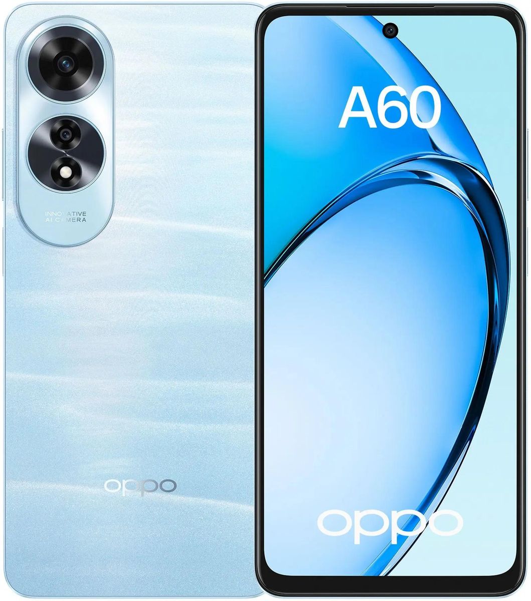 Смартфон OPPO A60 8/256Gb,  CPH2631,  голубой
