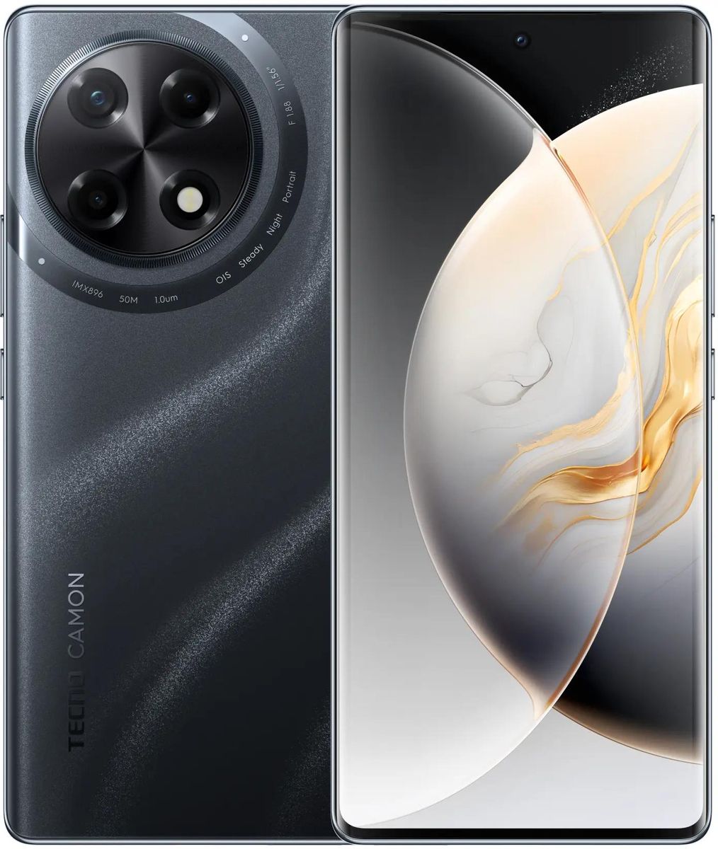 Смартфон TECNO Camon 30S 8/128Gb,  черный