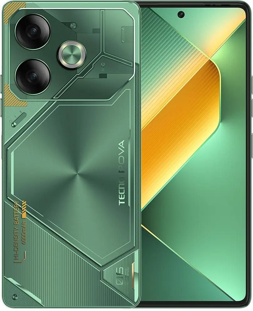 Смартфон TECNO Pova 6 8/256Gb,  зеленый