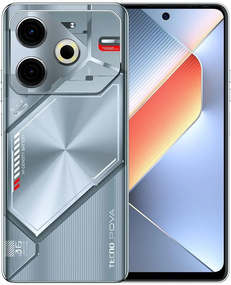 Смартфон TECNO Pova Neo 6 8/256Gb,  серебристый