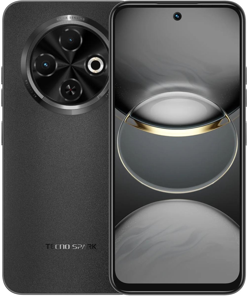 Смартфон TECNO Spark 30C 4/128Gb,  черный