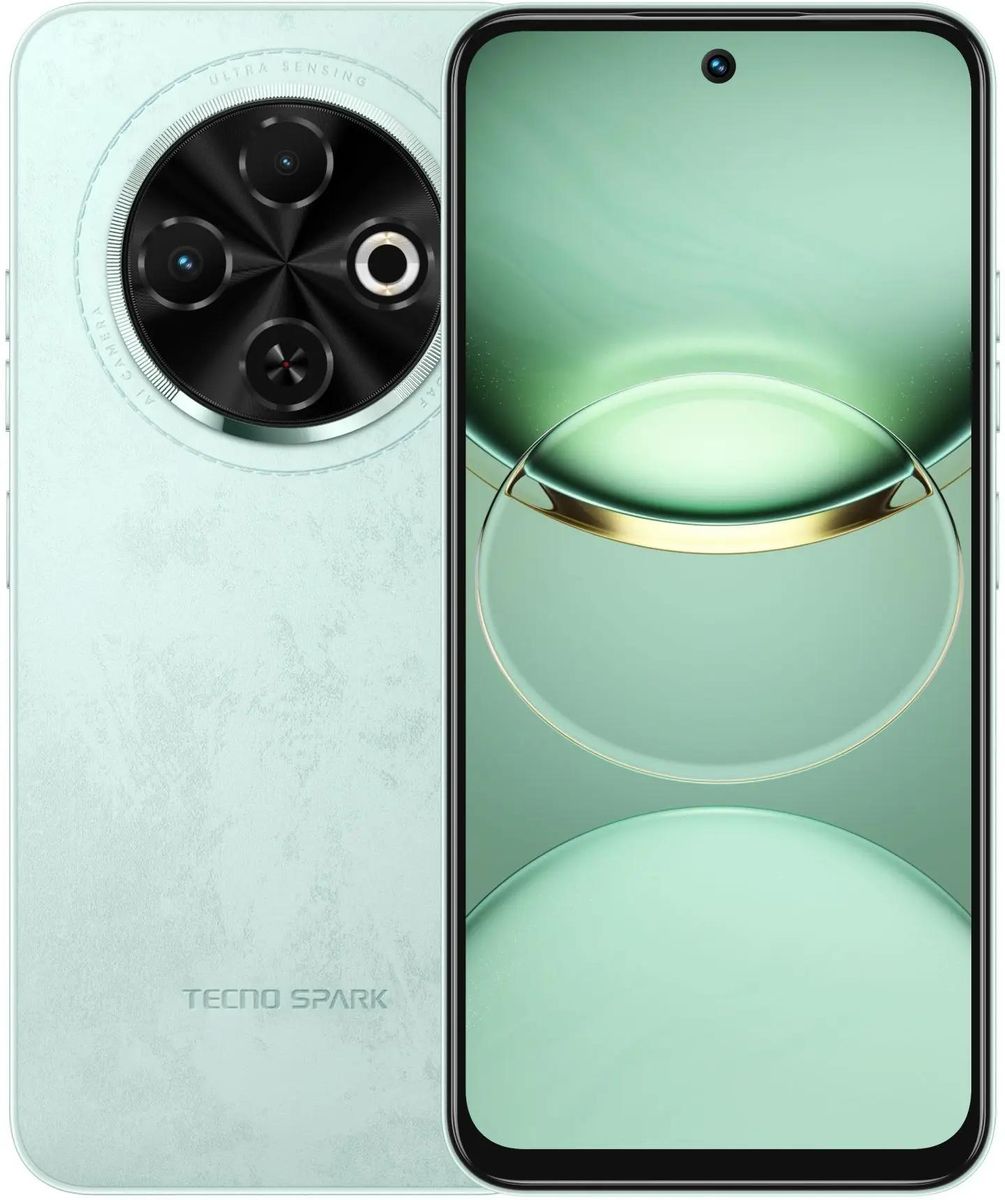 Смартфон TECNO Spark 30C 4/128Gb,  зеленый