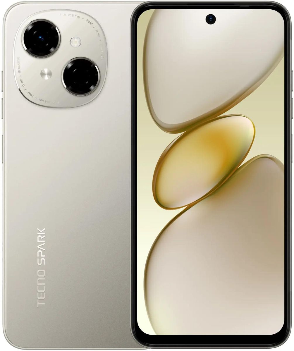 Смартфон TECNO Spark Go 1 3/64Gb,  золотой