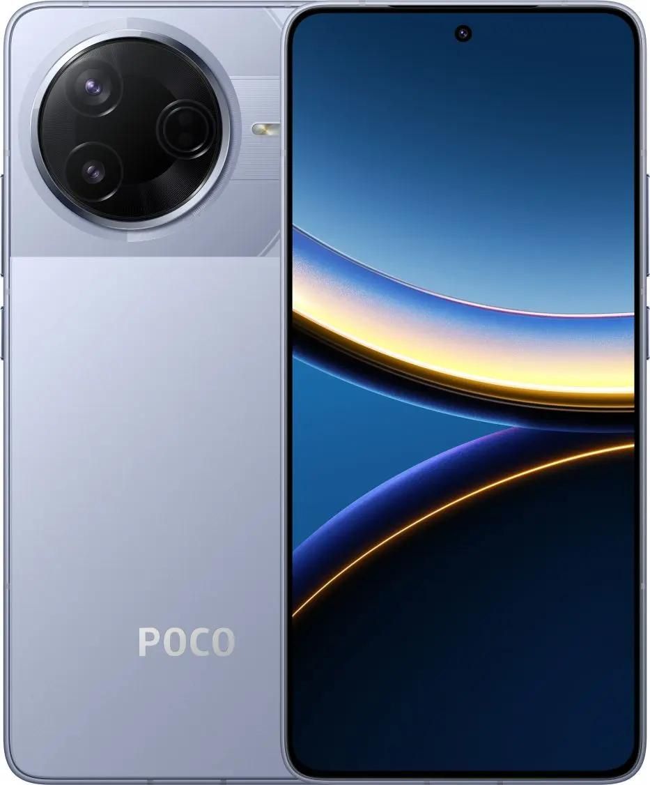 Смартфон Xiaomi Poco F7 Pro 12/256Gb,  голубой
