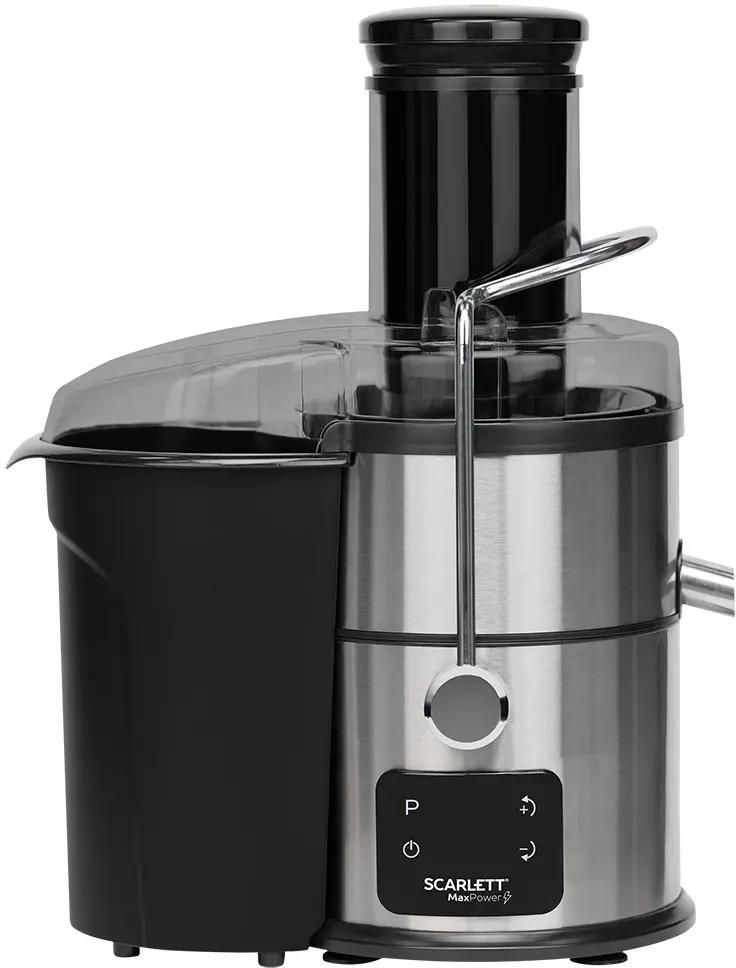 Соковыжималка Scarlett SC-JE50S62,  центробежная,  серебристый и черный