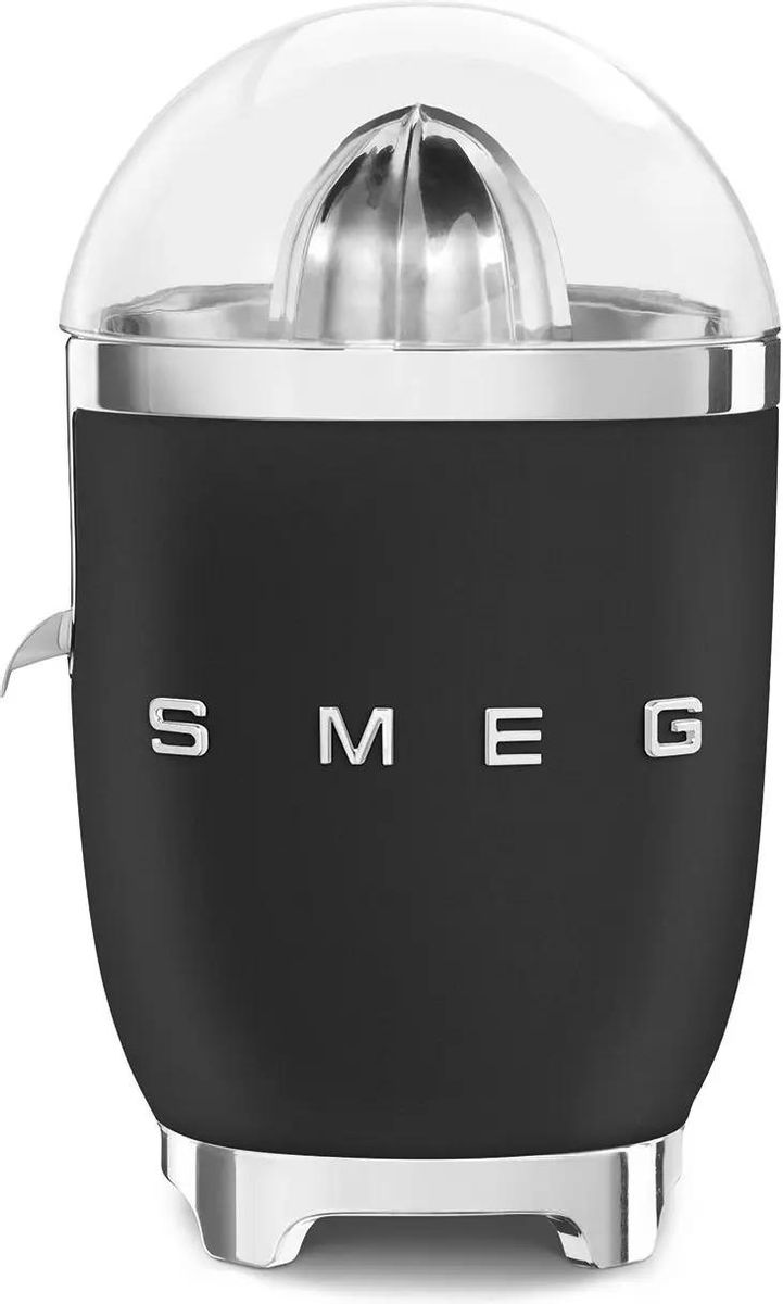 Соковыжималка SMEG CJF01BLMEU,  цитрусовая,  черный и серебристый