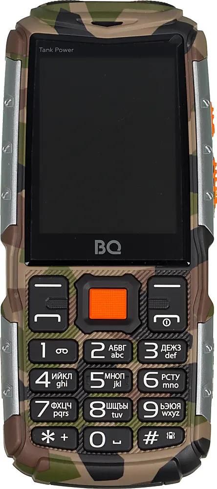 Сотовый телефон BQ Tank Power 2430,  камуфляж/серебристый