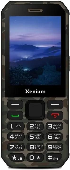 Сотовый телефон XENIUM X300,  зеленый