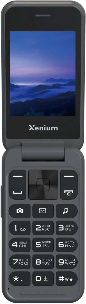 Сотовый телефон XENIUM X680,  темно-серый