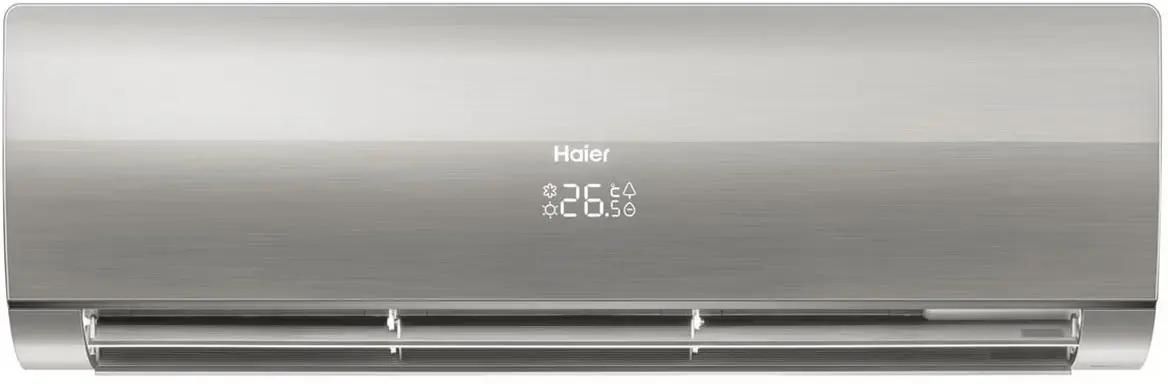 Сплит-система инверторная HAIER Flare HSU-09HFM4S03/R3(SDB) настенная, до 25м2, 8870 BTU, с голосовым помощником, (комплект из 2-х коробок), серебристый