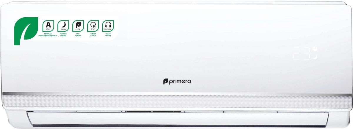 Сплит-система инверторная PRIMERA Lounge Inverter PRAW-12TEDA3 настенная, до 35м2, 12000 BTU, (комплект из 2-х коробок)