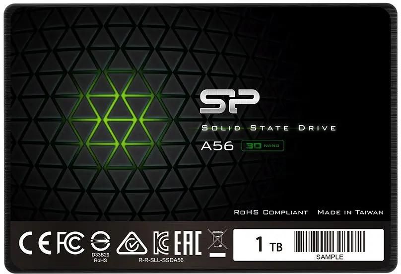 SSD накопитель Silicon Power Ace A56 SP001TBSS3A56A25 1ТБ, 2.5", SATA III,  SATA