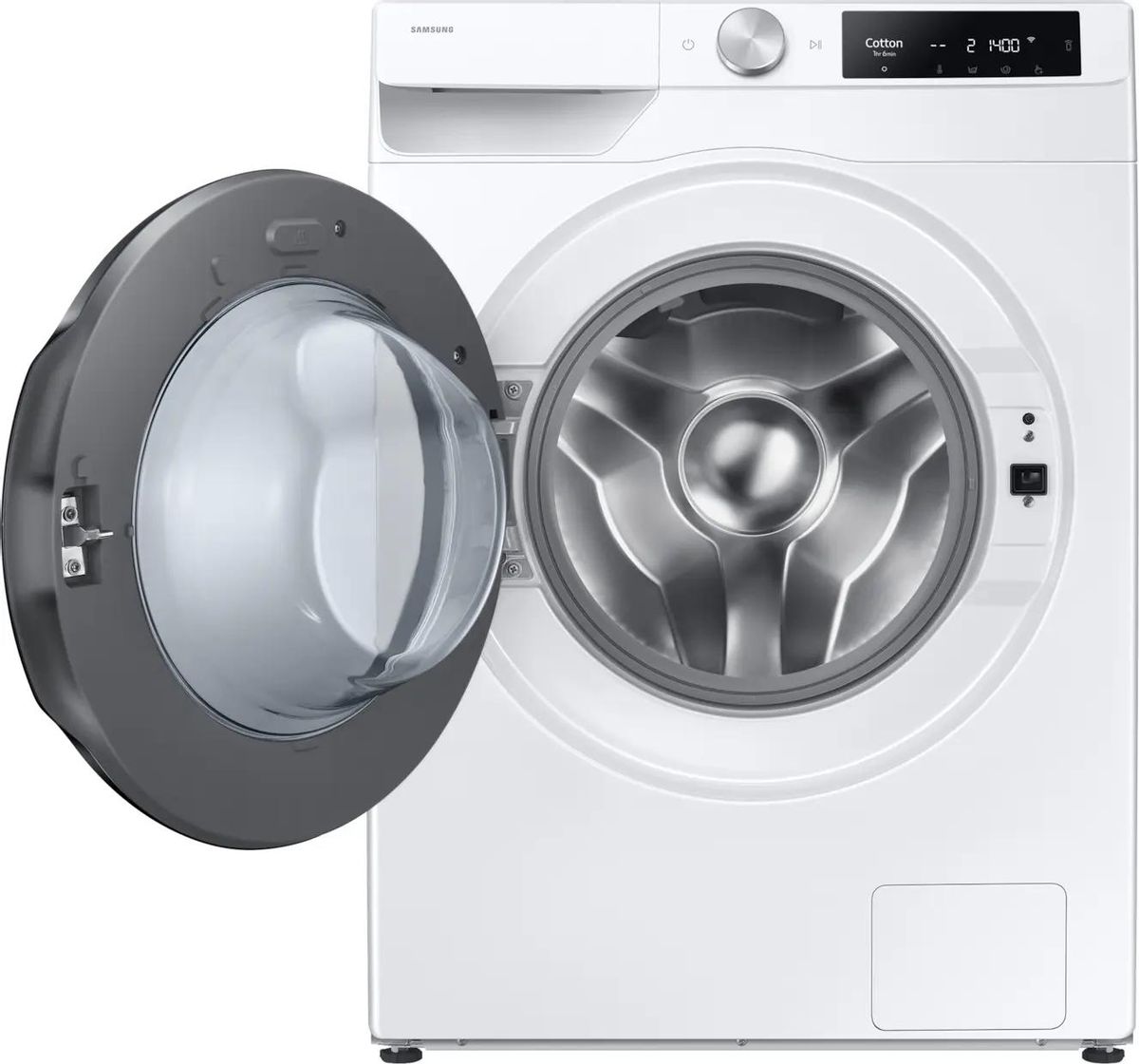 Стиральная машина Samsung WD11DG6B85BELP, с фронтальной загрузкой, с паром, 11кг, 1400об/мин, с сушкой, инверторная