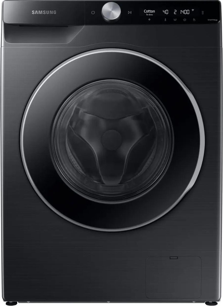 Стиральная машина Samsung WW11CG604CLBLP, с фронтальной загрузкой, с паром, 11кг, 1400об/мин, инверторная,  с английской панелью управления