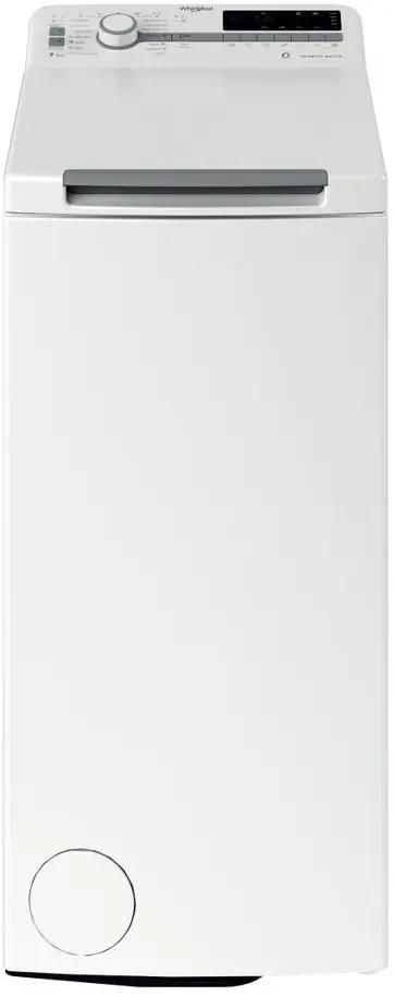 Стиральная машина Whirlpool TDLR 7231BS EU, с вертикальной загрузкой, 7кг, 1200об/мин, инверторная,  с английской панелью управления