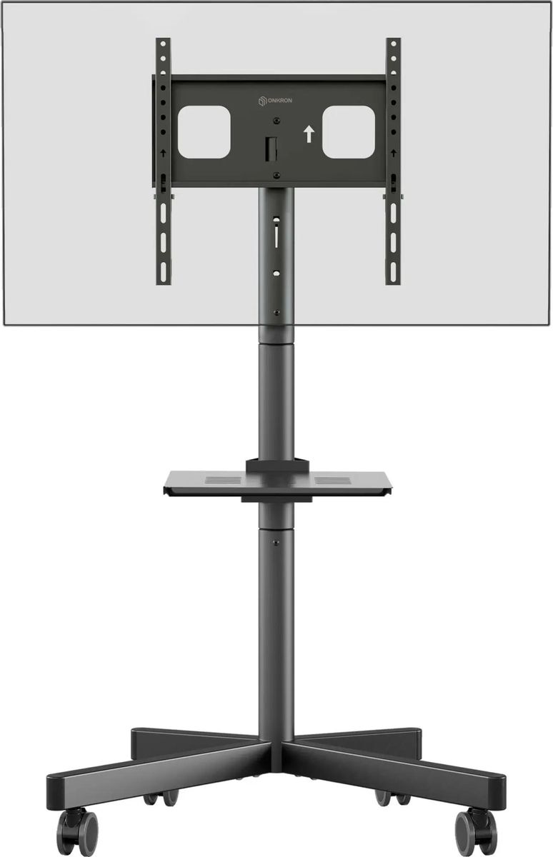 Стойка для телевизора ONKRON TS1137, 23-60", напольный, мобильный,  черный