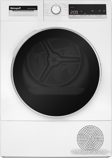 Сушильная машина WEISSGAUFF WD 5297 DS Heat Pump белый