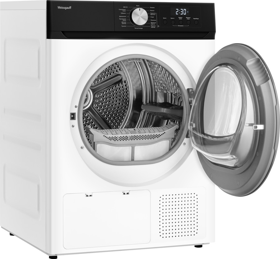 Сушильная машина WEISSGAUFF WD 6010 Heat Pump белый