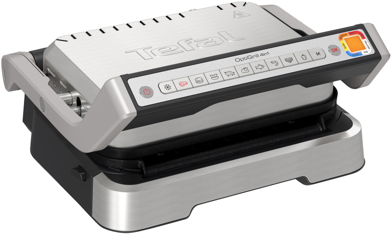 Tefal OptiGrill 4in1 GC774D30 нержавейка