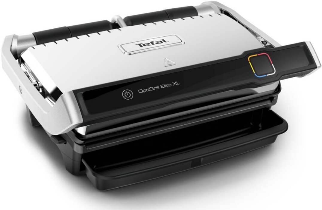 Tefal OptiGrill Elite XL GC 760D нержавейка