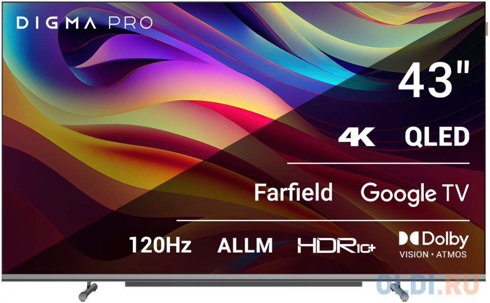 Телевизор Digma Pro 43L 43&quot; QLED 4K Ultra HD