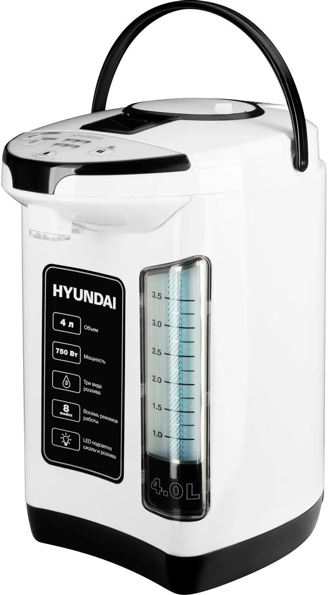 Термопот HYUNDAI HYTP-4840,  белый и черный