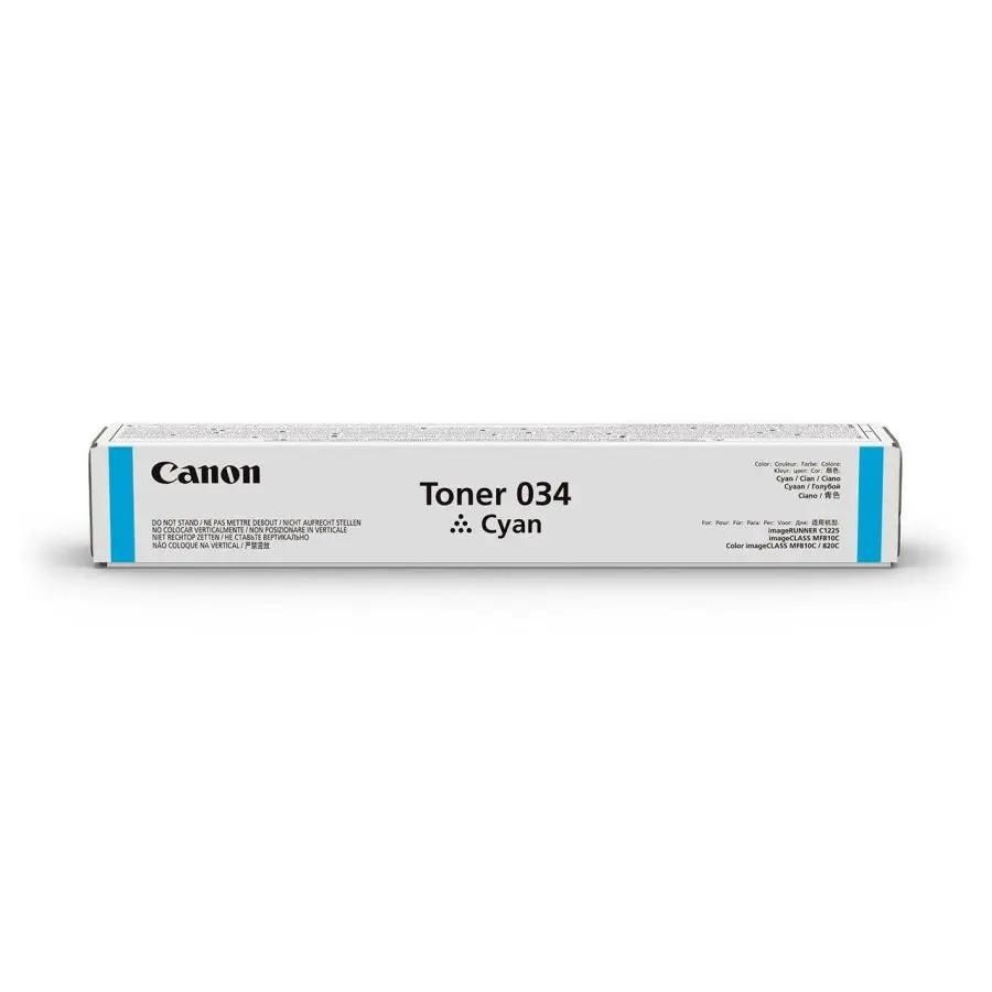 Тонер Canon 034,  для iR C1225iF,  голубой, туба
