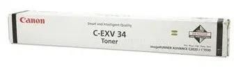 Тонер Canon C-EXV34BK,  для iR C2020/C2025/C2030/C2220/C2225/C2230,  черный, туба