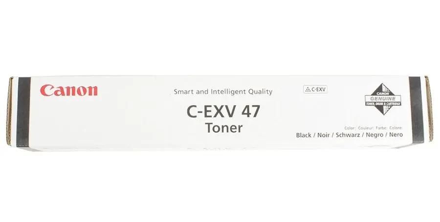 Тонер CANON C-EXV47BK,  для iR-ADV С351iF/C350i/C250i,  черный, туба