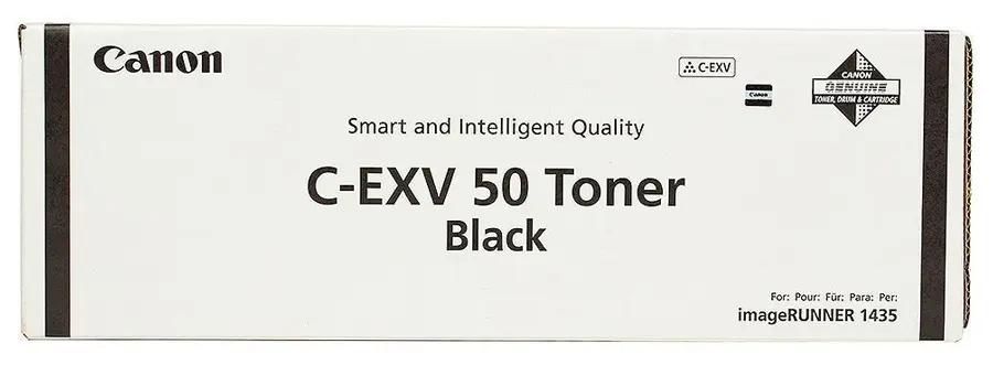 Тонер Canon C-EXV50,  для IR1435/1435i/1435iF,  черный, 465грамм, туба