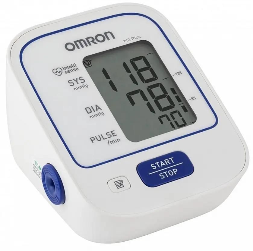 Тонометр автоматический OMRON M2 Plus (ALRU), (с адаптером питания), 22-42см