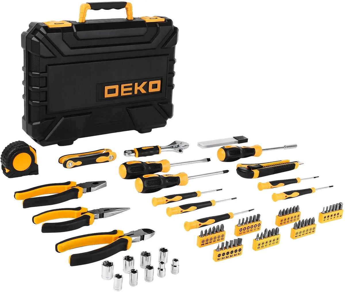 Универсальный набор инструмента для дома и авто DEKO TZ82