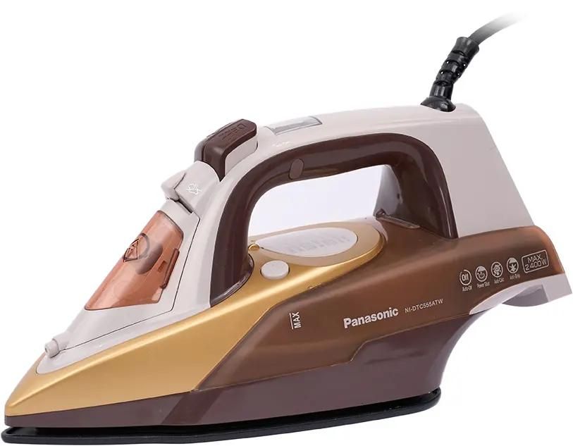 Утюг Panasonic NI-DTC555ATW,  2400Вт,  сандаловый