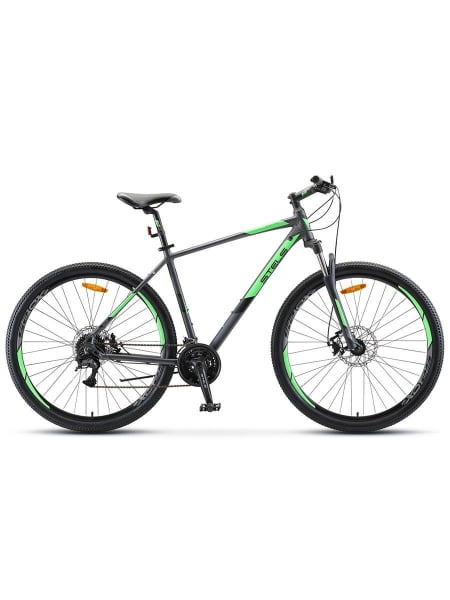 Велосипед Stels Navigator 920 MD V010 Антрацитовый/Зелёный 29 (LU094357)