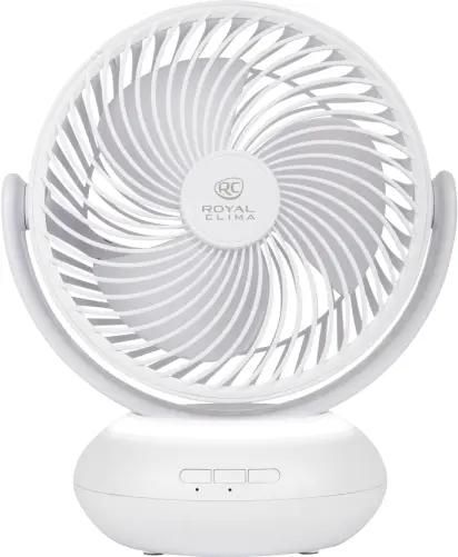 Вентилятор настольный Royal Clima RSF-0701E-WT,  белый