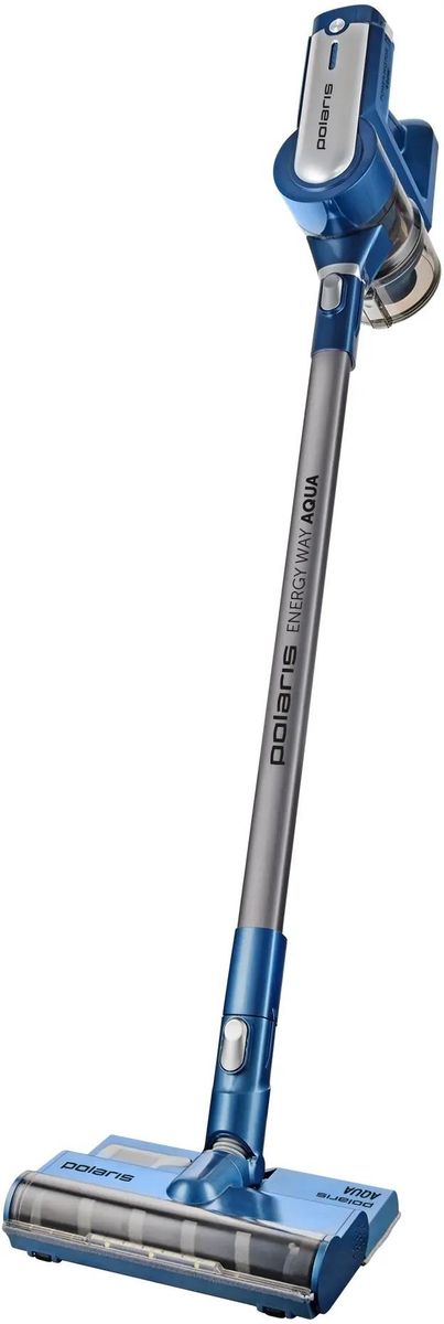 Вертикальный пылесос (handstick) Polaris PVCS 7000, 400Вт, синий/серый