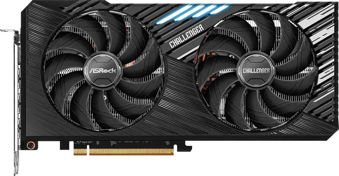 Видеокарта ASROCK AMD  Radeon RX 7800XT RX7800XT CL 16GO 16ГБ Challenger, GDDR6, OC,  Ret