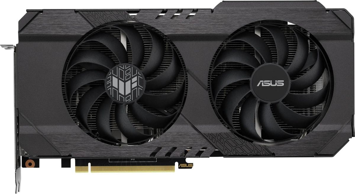 Видеокарта ASUS NVIDIA  GeForce RTX 3050 TUF-RTX3050-O8G-GAMING 8ГБ GDDR6, OC,  Ret