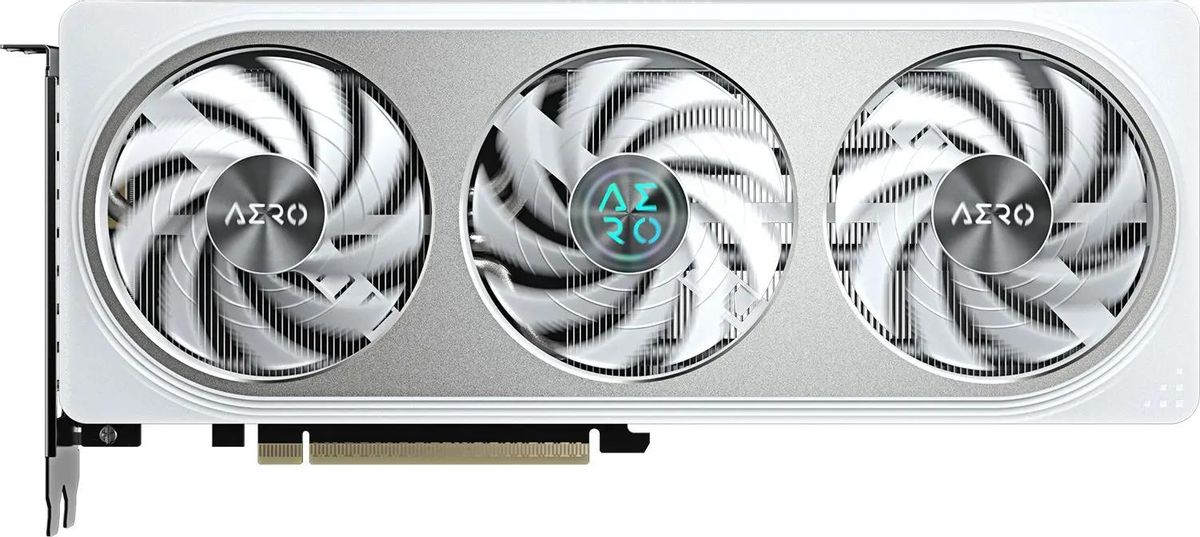 Видеокарта Gigabyte NVIDIA  GeForce RTX 5060 GV-N5060AERO OC-8GD 1.0 8ГБ Aero, GDDR7, OC,  Ret