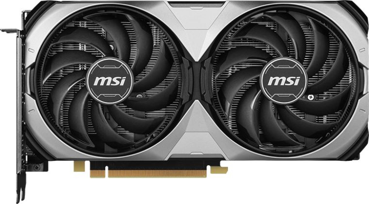 Видеокарта MSI NVIDIA  GeForce RTX 4070 RTX 4070 VENTUS 2X E 12G 12ГБ Ventus 2X, GDDR6X, Ret