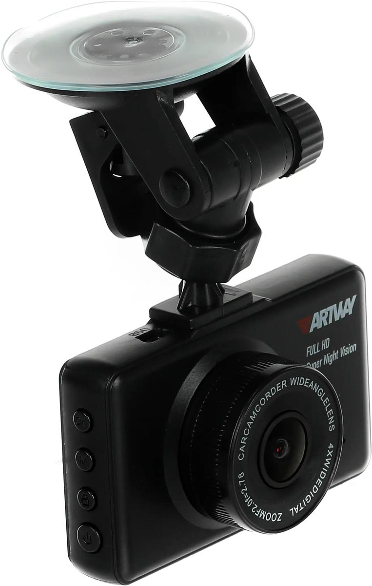 Видеорегистратор ARTWAY AV-396 Super Night Vision,  черный