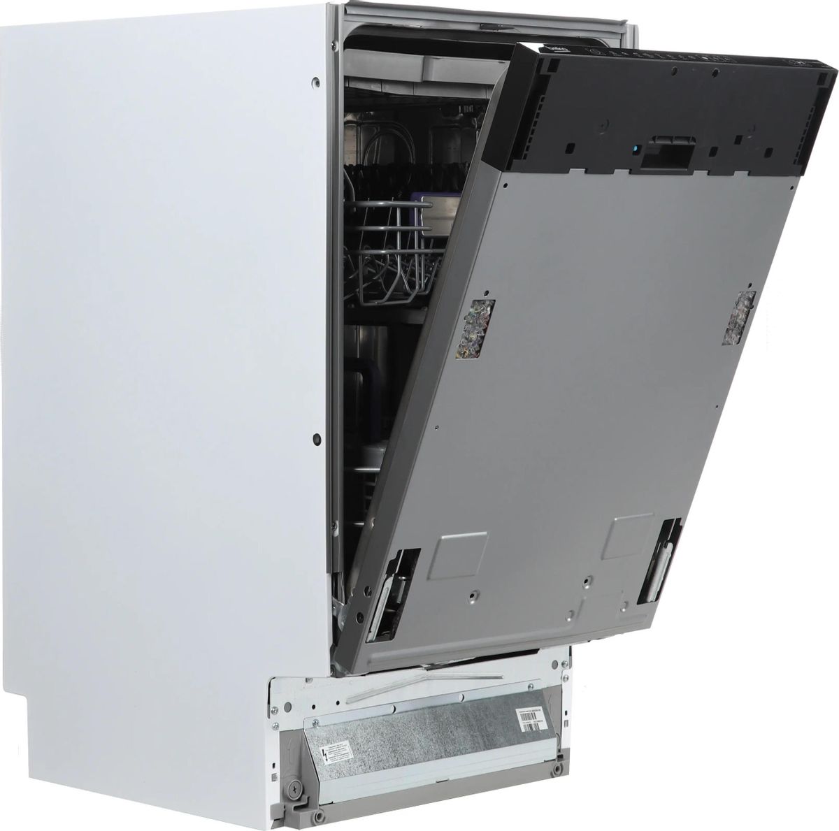 Встраиваемая посудомоечная машина Beko BDIS38121Q,  узкая, ширина 44.8см, полновстраиваемая, загрузка 11 комплектов