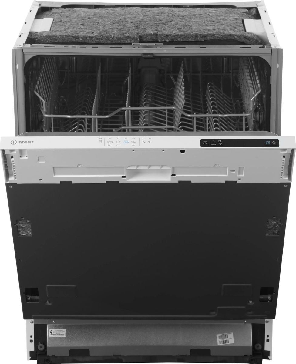 Встраиваемая посудомоечная машина Indesit DI 3C49 B,  полноразмерная, ширина 59.8см, полновстраиваемая, загрузка 13 комплектов