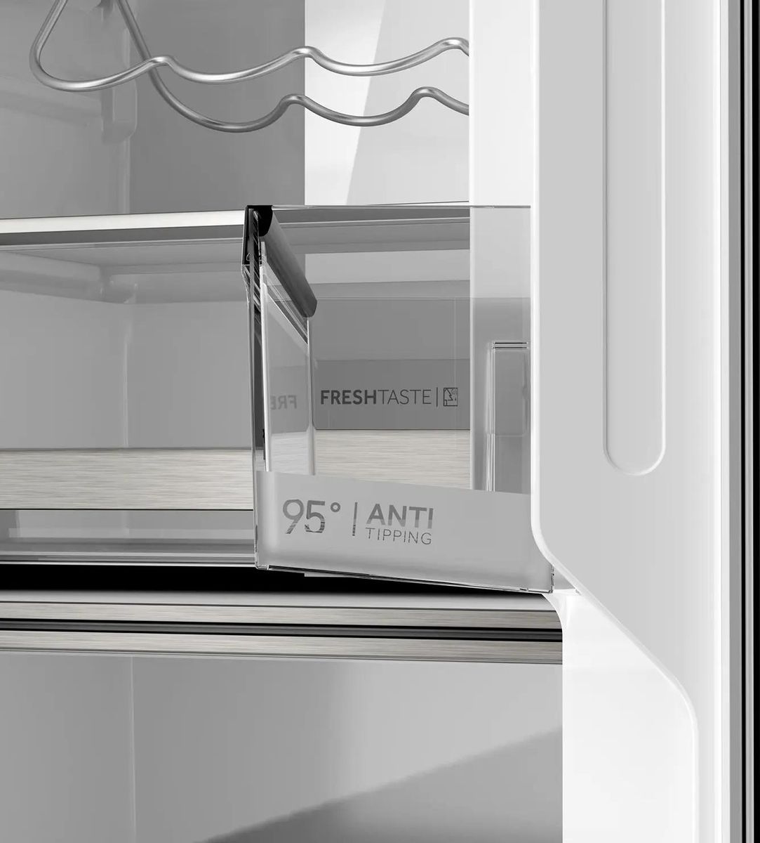 Встраиваемый холодильник HAIER BCF5261WRU, No Frost, 261л, 177.2см, белый