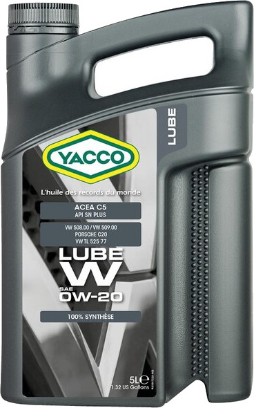Yacco Lube W 0W-20 5 л