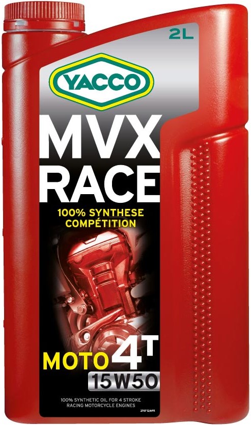 Yacco MVX Race 15W-50 2L 1 л
