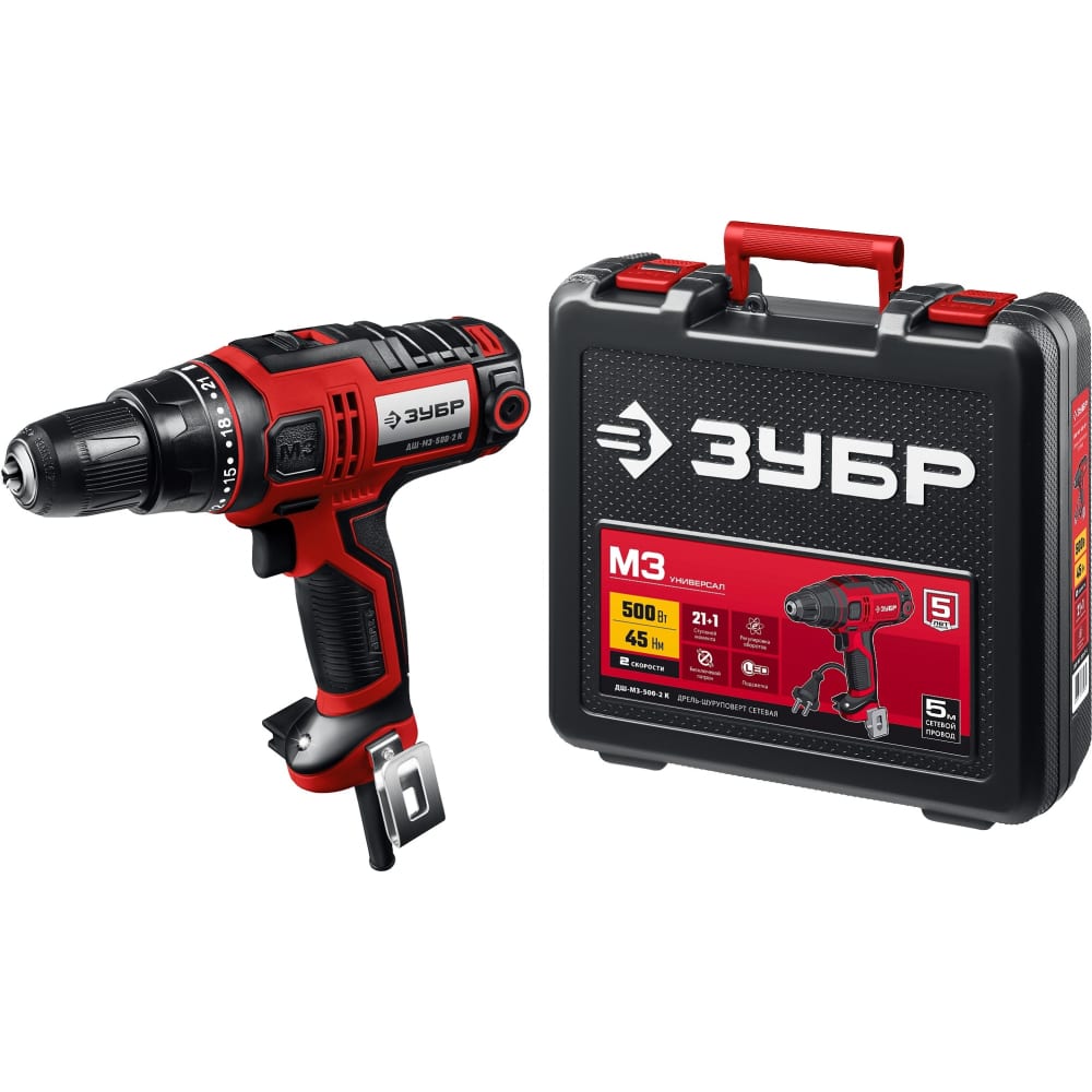 ЗУБР ДШ-М3-500-2 К